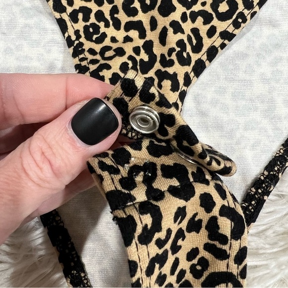 Forever 21 Plus Size Leopard Print Bodysuit 3X NWT - Picture 7 of 12